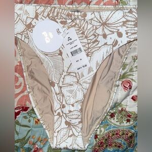 PQ Pilyq Hillary High Waist Full Bikini Bottoms Laguna Palms